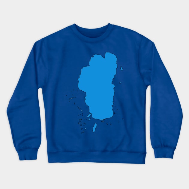 Lake Tahoe Crewneck Sweatshirt by CorrieMick
